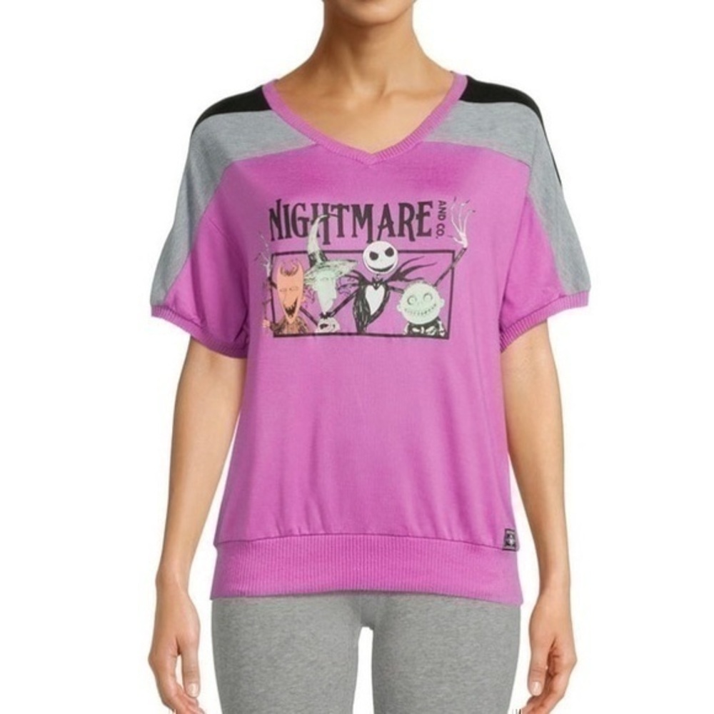 NWT. DISNEY Nightmare Before Christmas Sleep Top